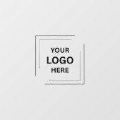 Custom Car Window Cling | Uw bedrijfslogboek uploa Raamsticker (Vel)