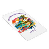 Custom CARIBBEAN CRUISE Door | Verlanglijstje Magneet (Rechterzijde)