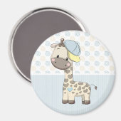 Custom Cartoon Baby Giraffe Magnet (Voorkant / Achterkant)