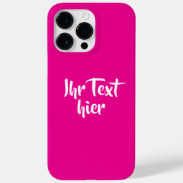 Custom Case-Mate iPhone 14 Pro Max Hüllen Mit Text Hoesje