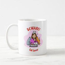 Custom Cat Lover Mug – Personalized Gift Koffiemok