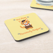 Custom Cat Lover Onderzetter - Schattige & geperso (Linkerzijde)