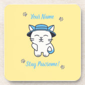 Custom Cat Lover Onderzetter - Schattige & geperso (Voorkant)