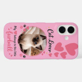 Custom Cat Lover Phone Case with Photo  (Achterkant (horizontaal))