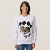 Custom Cat Lover Sweatshirt – Voeg uw foto toe (Voorkant volledig)