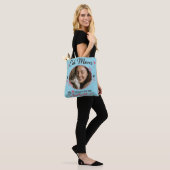 Custom Cat Mom Tote Bag with Photo (Op model)