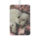 Custom Cat Photo Car Air Freshener Luchtverfrisser (Achterkant)