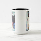 Custom Cat Portrait Painting - Forever Loved Pet Mok (Midden)