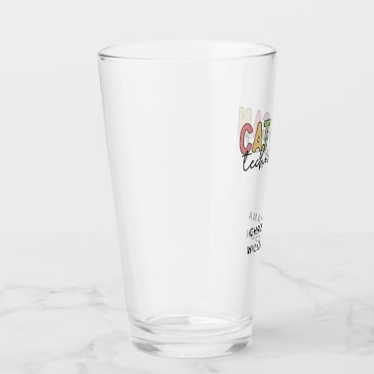 Custom CAT Scan Technologist CT Tech Gifts Glas (Rechts)
