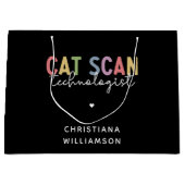 Custom CAT Scan Technologist CT Tech Gifts Groot Cadeauzakje (Voorkant)