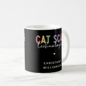 Custom CAT Scan Technologist CT Tech Gifts Koffiemok (Voorkant rechts)