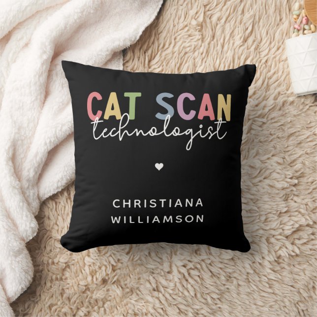 Custom CAT Scan Technologist CT Tech Gifts Kussen (Deken)