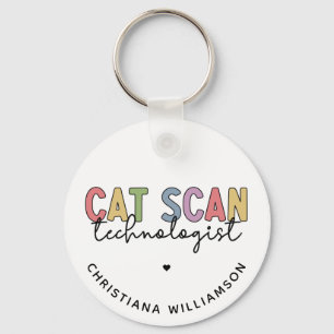 Custom CAT Scan Technologist CT Tech Gifts Sleutelhanger