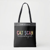 Custom CAT Scan Technologist CT Tech Gifts Tote Bag (Voorkant)
