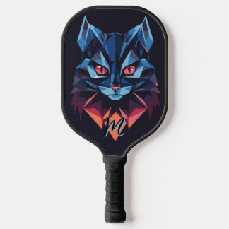 Custom Cat-thema Pickleball Paddle