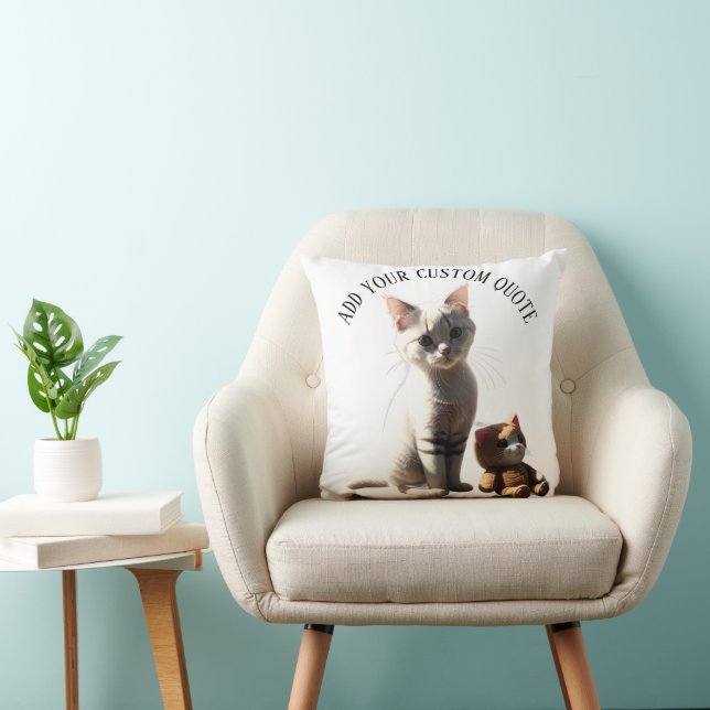 Custom Cats Forever  Kussen (Stoel)