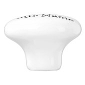 Custom Ceramic Drawer Pull Keramische Knop (Zijkant)