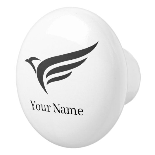 Custom Ceramic Drawer Pull Keramische Knop (Rechts)