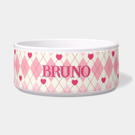 Custom Ceramic Pet Bowl, Dog Cat Feeding Bowl Voerbakje