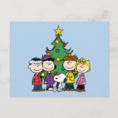 Custom Charlie Brown and Friends Briefkaart (Voorkant)