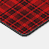 CUSTOM CHECK PLAID ELEGANT ROOD ZWART BUREAUMAT (Hoek)