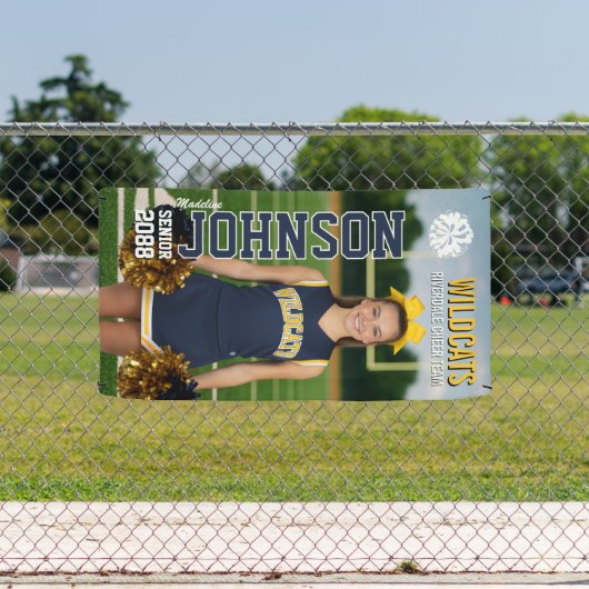 Custom Cheerleading Senior Cheer Homecoming Game Spandoek (Insitu)
