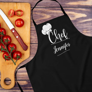 Custom Chef Naam Keuken Gift voor Mannen & Vrouwen Schort