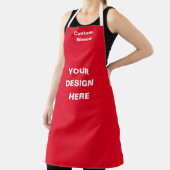 Custom Chef Schort - Gepersonaliseerde kleuren & D (Insitu)