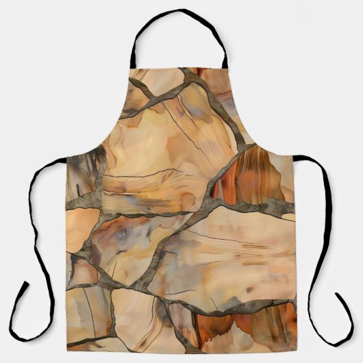 Custom Chef Schort voor Home & BBQ Large (Voorkant)