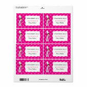 Custom Chef Zelfklevend Label "Uit de Keuken" (Full Sheet)