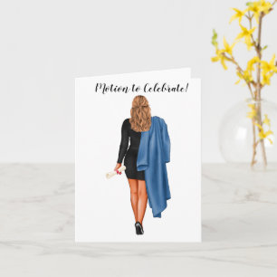 Custom Chic Law School Afstuderen Kaart