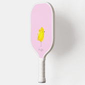 Custom Chick Chicken yellow stylish chic sweet Pickleball Paddle (Links)