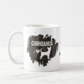 Custom Chihuahua Dad Vaderdag Hondenliefhebber Koffiemok (Links)