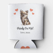 Custom Chihuahua Pet Wedding Koelbox Blikjeskoeler (Voorkant)