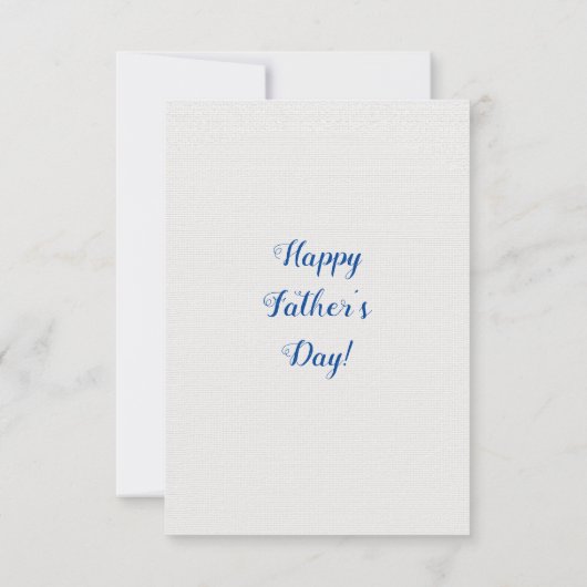 Custom Chihuahua vader hond beste gekke hond vader Bedankkaart (Achterkant)