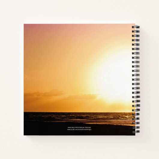 Custom Christelijk Dream Journal Notitieboek (Achterkant)