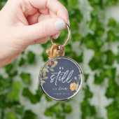 Custom Christian Be Still and Know Sleutelhanger (Hand)