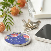 Custom Christian Fear No Just Believe Sleutelhanger (Zijkant)