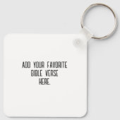 Custom Christian Grace by God Sleutelhanger (Achterkant)