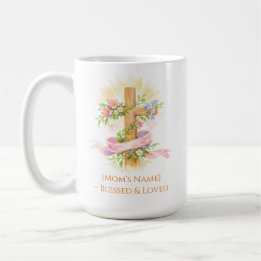 Custom Christian Mother’s Day Cross Mug Koffiemok