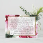 Custom Christine Vows Sage Roze Abstract (Staand voorkant)