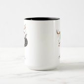Custom Christmas Alphabet Mug Gift for Mom and Dad Mok (Midden)