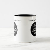 Custom Christmas Business Logo Branded Coffee Mug Tweekleurige Koffiemok (Center)