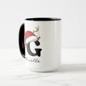 Custom Christmas Coffee Mug Gift for Coworkers Mok (Voorkant links)