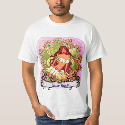 Custom Christmas Fairy T-shirt (Voorkant)