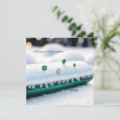 Custom Christmas Kaart (Staand voorkant)