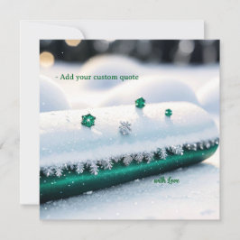 Custom Christmas Kaart