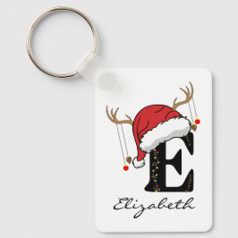 Custom Christmas Keychain for Friends or Coworkers