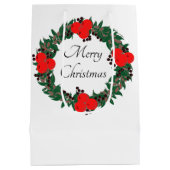 Custom Christmas Medium Cadeauzakje (Achterkant)