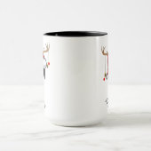 Custom Christmas Mug for Family or Office Staff Mok (Midden)